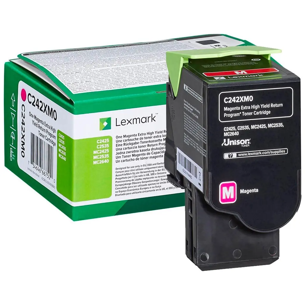 Toner LEXMARK C/MC2425/ 2535/ MC2640 Magenta original-1