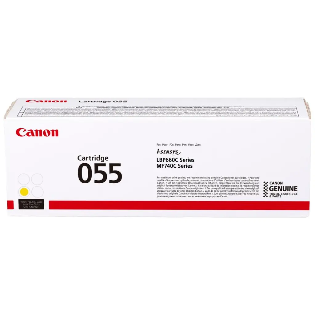 Toner CANON CRG-055 Yellow original-1