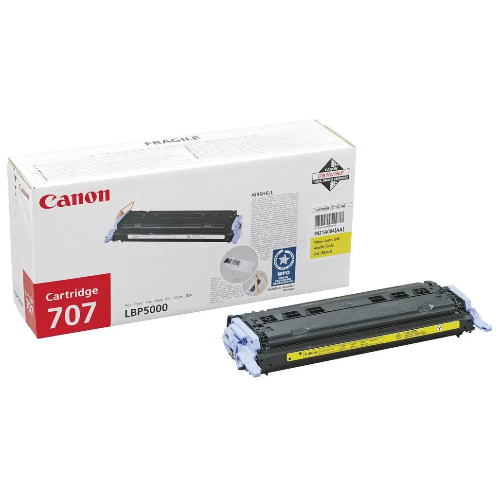 Toner CANON CRG-707Y/CRG-307Y Yellow - LBP 5000 original-1