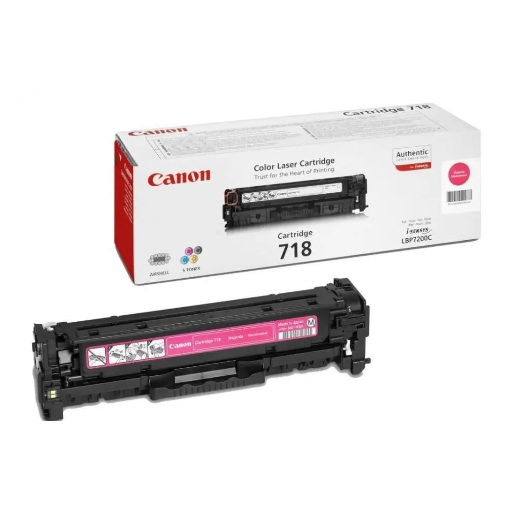 Toner CANON CRG-718 Magenta original-1