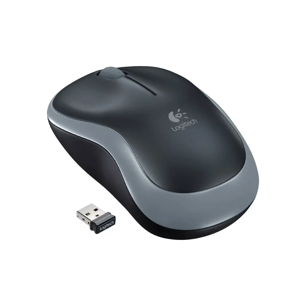 Miška LOGITECH M185 Wireless - Swift Grey-2