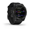 Pametna ura GARMIN Fenix 7X SOLAR temnosiva s črnim pasom-3