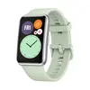 Smart watch HUAWEI Fit - Mint Green/Light Green Silicone Strap-0