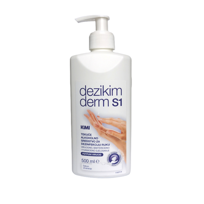 Sredstvo za razkuževanje rok Dezikim derm S1 500 ml z dozirko, Kimi Sredstvo za razkuževanje rok Dezikim derm S1 500 ml z dozirko, Kimi